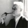 George Stibitz with Pipe